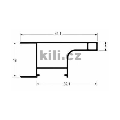 Li�ta pro LED EAL2/Nat hlin�k natural, 3m