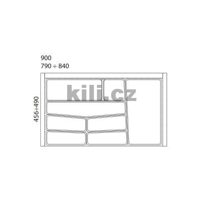 P��born�k 900 / 456 mm 840 mm antracit