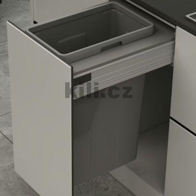 Odpadkov� ko� Elegance, 35 l, �ed� plast, 1007115602