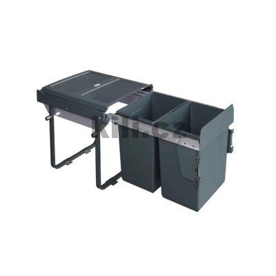 V�ce informac� o v�robku Odpadkov� 2-ko� v�suvn� Komfort (2x20l), antracit, 1007011602