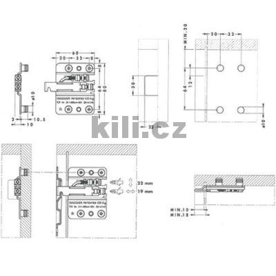 CAMAR 807 rektifika�n� kov�n� pro spodn� sk���ky - lev�