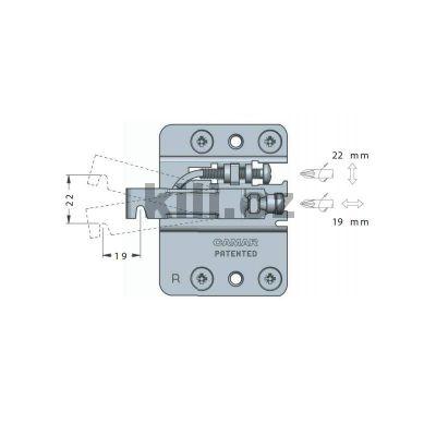 CAMAR 807 krytka rektifika�n�ho kov�n� plast b�l� - lev�