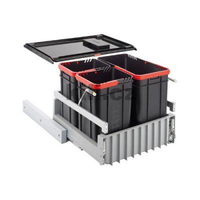Odpadkov� ko� 300-46 - 2x10l, 1x22l, vestavn�