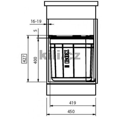 Odpadkov� ko� Solo 45