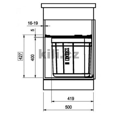 Odpadkov� ko� Solo 50