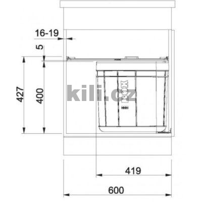 Odpadkov� ko� Solo 60