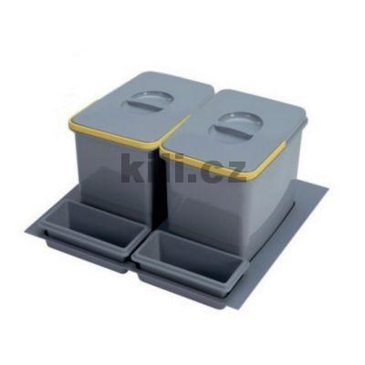 V�ce informac� o v�robku Odpadkov� ko� Practiko 600 2x12l