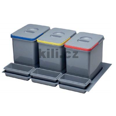 V�ce informac� o v�robku Odpadkov� ko� Practiko 800 3x12l