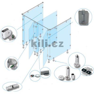 Kov�n� TOILET noha podp�rn�, pr�m�r 28mm