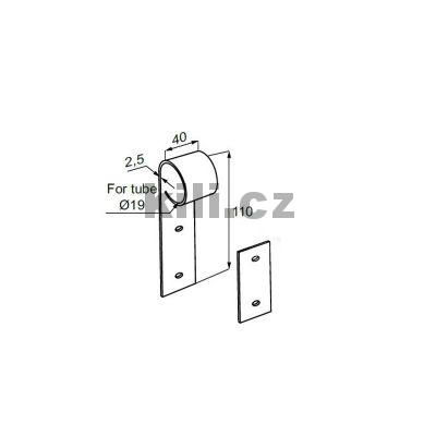 Kov�n� TOILET WC boxy dr��k ty�e - ty�/panel nerez