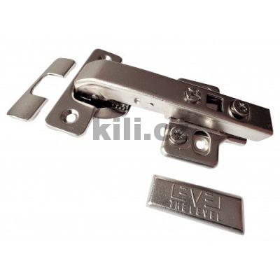 V�ce informac� o v�robku Z�v�s LEVEL - CLIP �hlov�, s tlumen�m, 90�, na vrut + 3D podlo�ka H0 s excentrem
