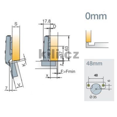 TI-Z�v�s S-type nalo�en� 110� k zalisov�n� rozte� 48 mm - V�prodej jen do vyprod�n� z�sob!