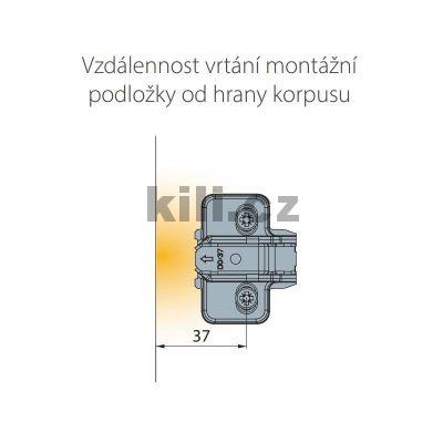 TI-Z�v�s T-type nalo�en� 110� na vrut rozte� 45 mm