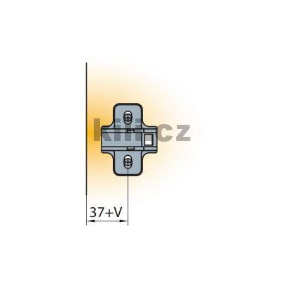 TI-Z�v�s S-type vlo�en� 110� na vrut rozte� 45 mm