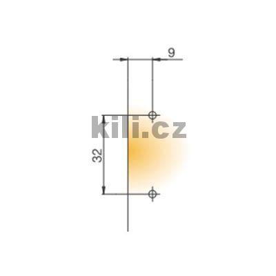 TI-Mont�n� podlo�ka B-type pro z�v�s 90� 0 mm na vrut