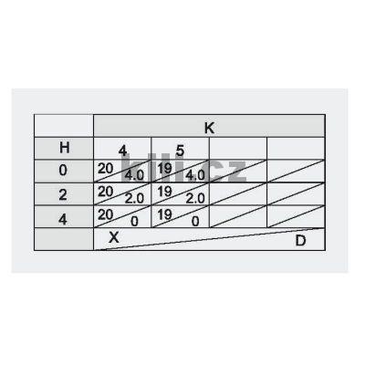 Z�v�s KILI CHILLI - CLIP pro slep� �hel s tlumen�m 90� na vrut + podlo�ka