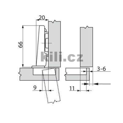 Z�v�s CLIP nalo�en� 100� s pru�inou k zalisov�n�