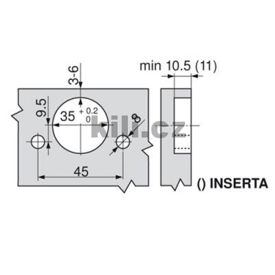 Z�v�s CLIP nalo�en� 100� s pru�inou expando