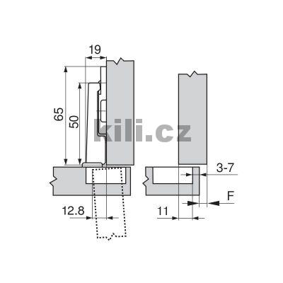 Z�v�s Modul na lednici nalo�en� 95� s pru�inou na vrut