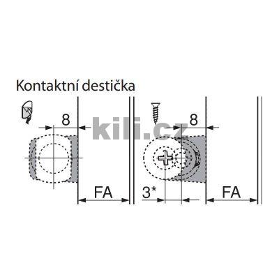 Adapt�r pro vyhazova� TIP-ON p��m� kr�tk� karbon �ern�