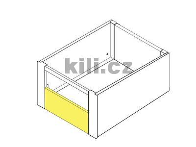 P�edn� panel pro vnit�n� z�suvku LEVEL SPACE PRO 84, 167, 199/1200 mm, antracit