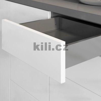 Kompletn� z�suvka AXIS PRO antracit 86 mm 400 mm plnov�suv 40 kg Push to open