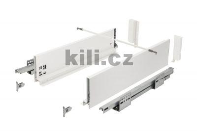 Kompletn� z�suvka AXIS PRO b�l� 120 mm 550 mm plnov�suv 40 kg Push to open