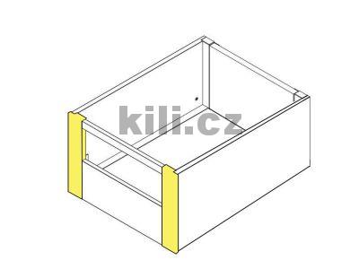 V�ce informac� o v�robku P��chyt �ela pro vnit�n� z�suvku LEVEL SPACE PRO 199 mm, L+P, �ern�