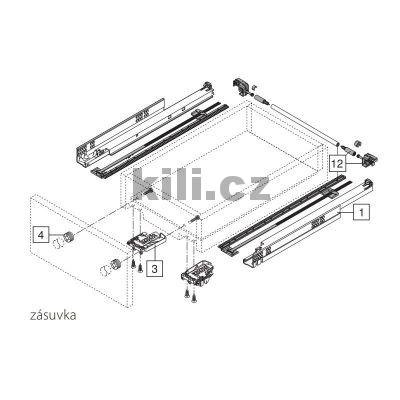 Plnov�suv Tandem Plus p�r 350 mm 30 kg s tlumen�m
