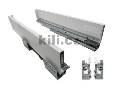 V�ce informac� o v�robku Kompletn� z�suvka KILI CHILLI BOX s tlumen�m b�l� 152 mm 400 mm, nosnost 35 kg