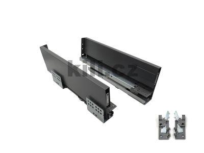 V�ce informac� o v�robku Kompletn� z�suvka KILI CHILLI BOX s tlumen�m antracit 120 mm 400 mm, nosnost 35 kg