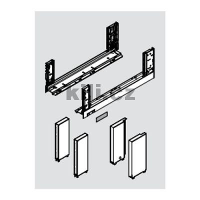 V�ce informac� o v�robku Sada bok� a krytek Legrabox free hedv�bn� b�l� "C" 500 mm