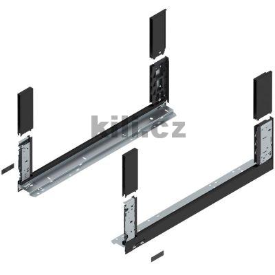 V�ce informac� o v�robku Sada bok� a krytek Legrabox free karbon �ern� "C" 600 mm