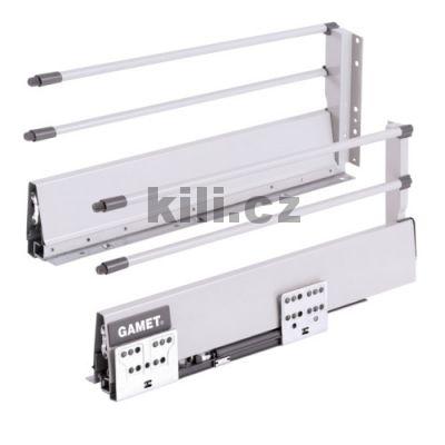 V�ce informac� o v�robku Kompletn� z�suvka Gamet box 2 �ed� s dvojit�m relingem 218mm/400mm , 40kg