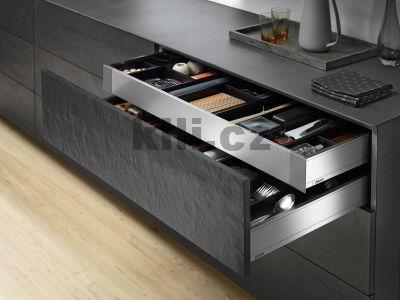 Kompletn� vnit�n� z�suvka LEGRABOX nerez "M" 350 mm 40 kg s tlumen�m