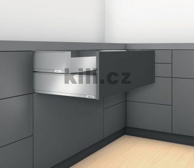 V�ce informac� o v�robku Kompletn� vnit�n� z�suvka LEGRABOX �ed� "K" 550 mm 40 kg s tlumen�m