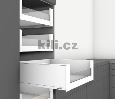 Kompletn� vnit�n� z�suvka LEGRABOX b�l� "C" 500 mm 40 kg s tlumen�m