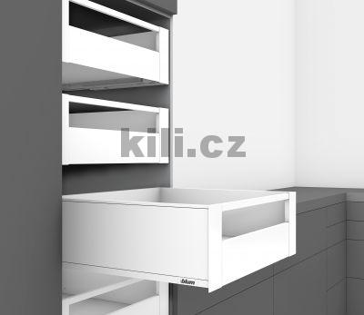 V�ce informac� o v�robku Kompletn� vnit�n� z�suvka LEGRABOX b�l� "C" s relingem 550 mm 40 kg s tlumen�m