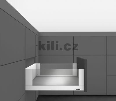 V�ce informac� o v�robku Kompletn� z�suvka LEGRABOX free b�l� "C" 500 mm 40 kg s tlumen�m