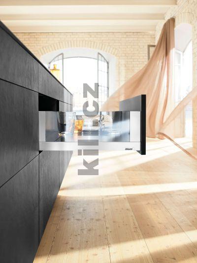 V�ce informac� o v�robku Kompletn� z�suvka LEGRABOX free nerez "C" 550 mm 40 kg s tlumen�m