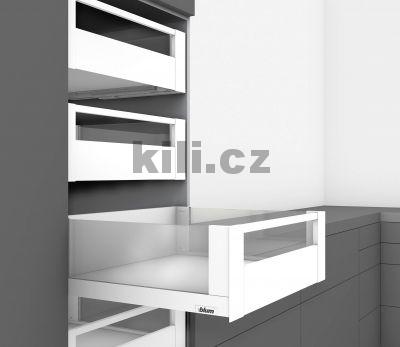 V�ce informac� o v�robku Kompletn� vnit�n� z�suvka LEGRABOX free b�l� "C" s relingem 450 mm 40 kg s tlumen�m