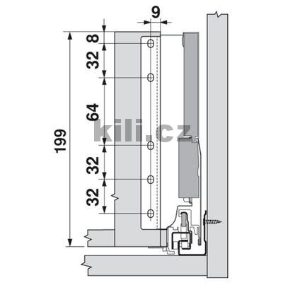P��chytky zad Antaro Space Corner �ed� "D"