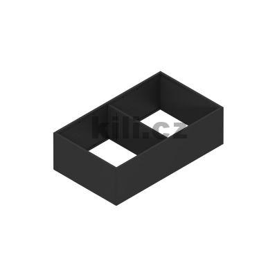 V�ce informac� o v�robku D�l�c� prvek Ambia-Line karbon �ern� 400-650/218 mm