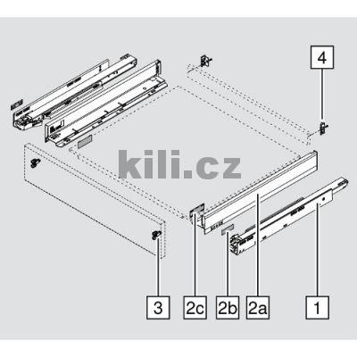 P��chytka �ela Legrabox "N" na vrut