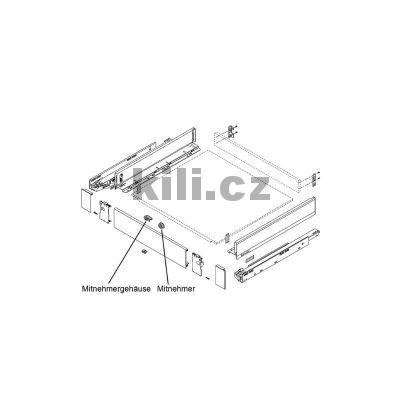 �chytka s una�e�em pro vnit�n� z�suvku Antaro indium �ed�