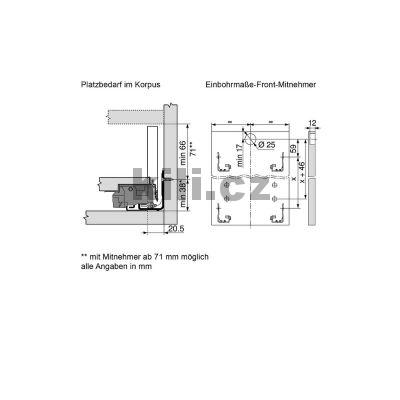 �chytka s una�e�em pro vnit�n� z�suvku Antaro indium �ed�