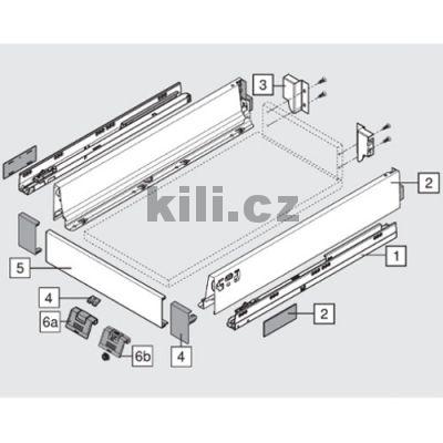 P��chytky vnit�n�ho �ela Antaro hedv�bn� b�l� "M"