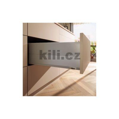 Bo�n� z�suvn� prvek Merivobox "BOXCAP" indium �ed� 500 mm