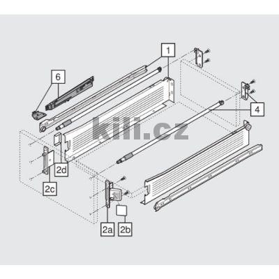 Reling Metabox kr�mov� b�l�