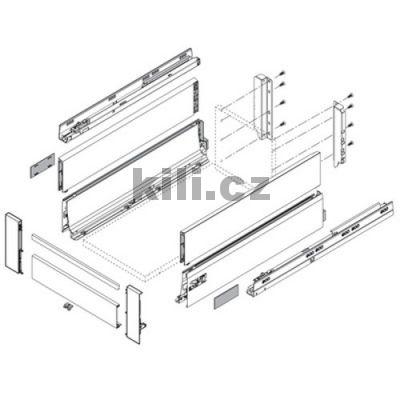 Reling vnit�n�ho �ela Antaro hedv�bn� b�l�